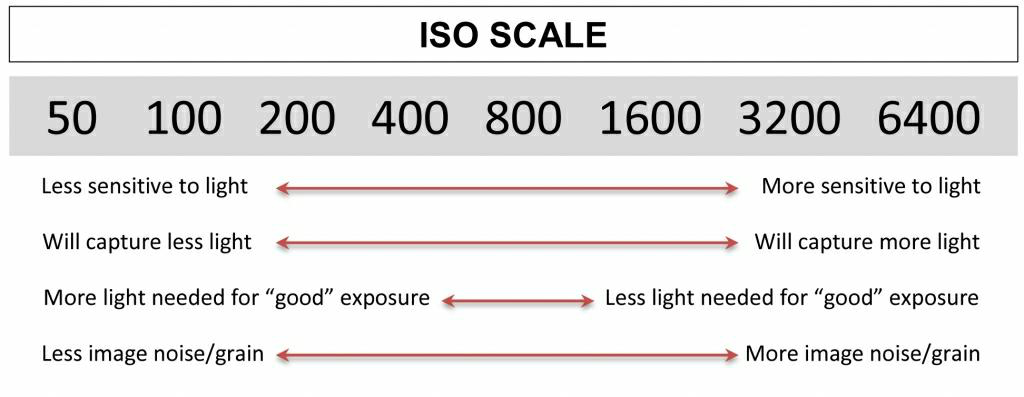 Digital Camera Iso Chart