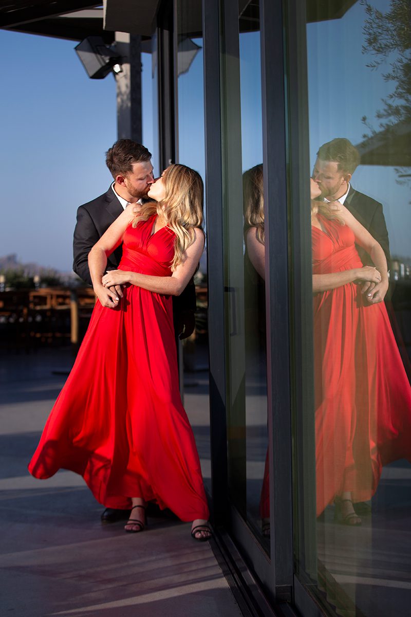 Stylish engagement photos